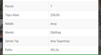 AKDOĞAN`DAN SATILIK 4 KAT İMARLI ARSA